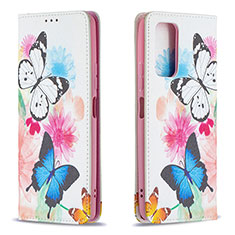 Handytasche Stand Schutzhülle Flip Leder Hülle Modisch Muster B05F für Xiaomi Redmi Note 10 Pro 4G Bunt