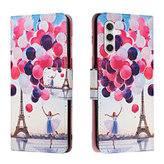 Handytasche Stand Schutzhülle Flip Leder Hülle Modisch Muster H02X für Samsung Galaxy A13 5G Plusfarbig
