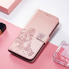 Handytasche Stand Schutzhülle Flip Leder Hülle Modisch Muster H04 für Apple iPhone 13 Rosegold