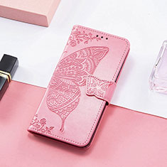 Handytasche Stand Schutzhülle Flip Leder Hülle Modisch Muster H08 für Apple iPhone 14 Pink