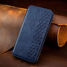 Handytasche Stand Schutzhülle Flip Leder Hülle Modisch Muster H14 für Apple iPhone 13 Mini Blau