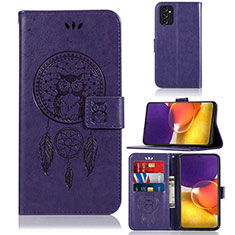 Handytasche Stand Schutzhülle Flip Leder Hülle Modisch Muster JX1 für Samsung Galaxy A05s Violett