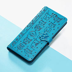 Handytasche Stand Schutzhülle Flip Leder Hülle Modisch Muster S03D für Xiaomi Mi 13 Ultra 5G Blau