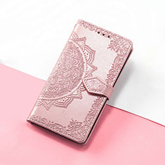 Handytasche Stand Schutzhülle Flip Leder Hülle Modisch Muster S07D für Huawei Honor 50 SE 5G Rosegold