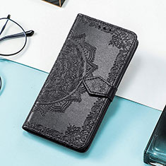 Handytasche Stand Schutzhülle Flip Leder Hülle Modisch Muster S07D für Huawei Honor Magic5 5G Schwarz