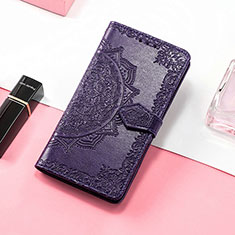 Handytasche Stand Schutzhülle Flip Leder Hülle Modisch Muster S07D für Huawei Honor Magic5 5G Violett