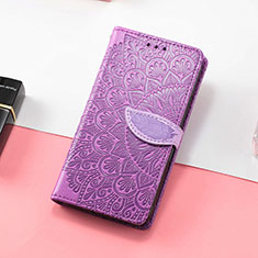 Handytasche Stand Schutzhülle Flip Leder Hülle Modisch Muster S08D für Huawei Honor Magic3 5G Violett