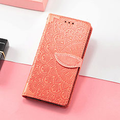 Handytasche Stand Schutzhülle Flip Leder Hülle Modisch Muster S08D für Huawei Honor X30i Orange