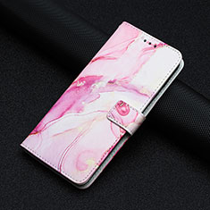 Handytasche Stand Schutzhülle Flip Leder Hülle Modisch Muster Y01X für Xiaomi Mi 13 5G Rosa