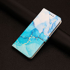 Handytasche Stand Schutzhülle Flip Leder Hülle Modisch Muster Y01X für Xiaomi POCO C3 Blau