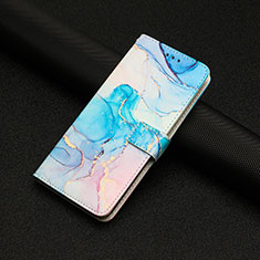 Handytasche Stand Schutzhülle Flip Leder Hülle Modisch Muster Y01X für Xiaomi POCO C31 Hellblau