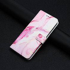 Handytasche Stand Schutzhülle Flip Leder Hülle Modisch Muster Y01X für Xiaomi Redmi Note 12 Pro 5G Rosa