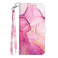 Handytasche Stand Schutzhülle Flip Leder Hülle Modisch Muster Y04B für Samsung Galaxy A13 5G Pink