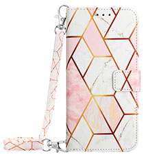 Handytasche Stand Schutzhülle Flip Leder Hülle Modisch Muster YB1 für Xiaomi Mi 13 5G Weiß