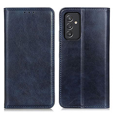 Handytasche Stand Schutzhülle Flip Leder Hülle N01P für Samsung Galaxy A05s Blau