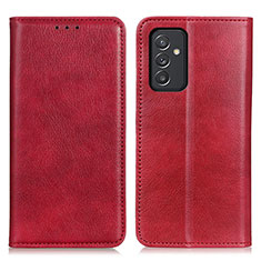 Handytasche Stand Schutzhülle Flip Leder Hülle N01P für Samsung Galaxy A35 5G Rot