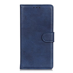 Handytasche Stand Schutzhülle Flip Leder Hülle N03 für Huawei P40 Pro Blau