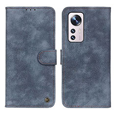 Handytasche Stand Schutzhülle Flip Leder Hülle N03P für Xiaomi Mi 12 Lite 5G Blau