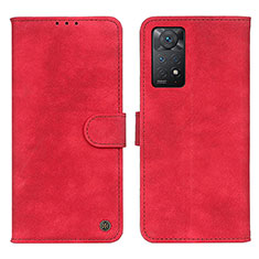 Handytasche Stand Schutzhülle Flip Leder Hülle N03P für Xiaomi Redmi Note 11 Pro 5G Rot