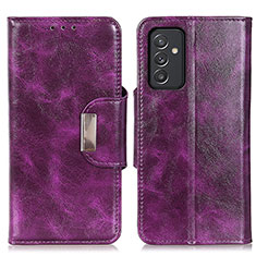 Handytasche Stand Schutzhülle Flip Leder Hülle N04P für Samsung Galaxy A05s Violett