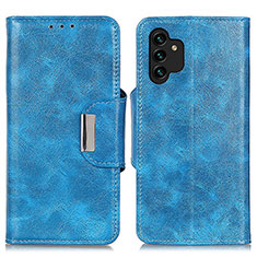 Handytasche Stand Schutzhülle Flip Leder Hülle N04P für Samsung Galaxy A13 4G Hellblau