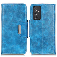 Handytasche Stand Schutzhülle Flip Leder Hülle N04P für Samsung Galaxy A15 4G Hellblau