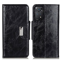 Handytasche Stand Schutzhülle Flip Leder Hülle N04P für Xiaomi Redmi Note 11 Pro 4G Schwarz