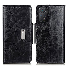 Handytasche Stand Schutzhülle Flip Leder Hülle N04P für Xiaomi Redmi Note 11 Pro 5G Schwarz