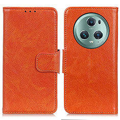 Handytasche Stand Schutzhülle Flip Leder Hülle N05P für Huawei Honor Magic5 Pro 5G Orange