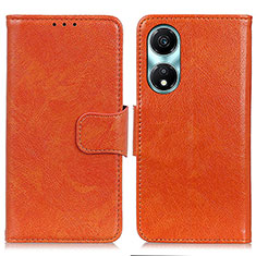 Handytasche Stand Schutzhülle Flip Leder Hülle N05P für Huawei Honor X5 Plus Orange