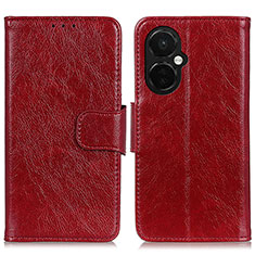 Handytasche Stand Schutzhülle Flip Leder Hülle N05P für OnePlus Nord CE 3 5G Rot