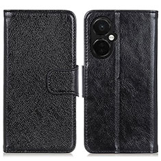 Handytasche Stand Schutzhülle Flip Leder Hülle N05P für OnePlus Nord CE 3 5G Schwarz