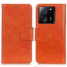 Handytasche Stand Schutzhülle Flip Leder Hülle N05P für Xiaomi Redmi K60 Ultra 5G Orange