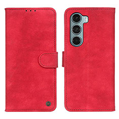 Handytasche Stand Schutzhülle Flip Leder Hülle N06P für Motorola Moto Edge S30 5G Rot