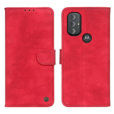 Handytasche Stand Schutzhülle Flip Leder Hülle N06P für Motorola Moto G Power (2022) Rot