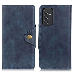 Handytasche Stand Schutzhülle Flip Leder Hülle N06P für Samsung Galaxy A05s Blau