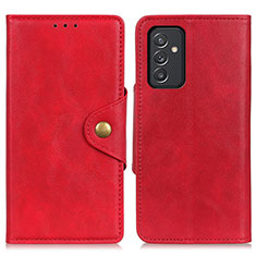 Handytasche Stand Schutzhülle Flip Leder Hülle N06P für Samsung Galaxy A05s Rot