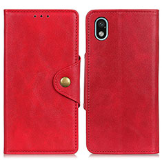 Handytasche Stand Schutzhülle Flip Leder Hülle N06P für Sony Xperia Ace III SO-53C Rot