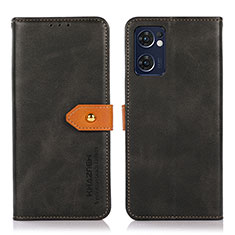 Handytasche Stand Schutzhülle Flip Leder Hülle N07P für OnePlus Nord CE 2 5G Schwarz