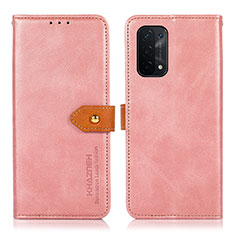 Handytasche Stand Schutzhülle Flip Leder Hülle N07P für OnePlus Nord N200 5G Rosa