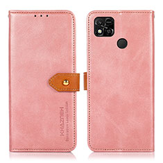 Handytasche Stand Schutzhülle Flip Leder Hülle N07P für Xiaomi POCO C3 Rosa