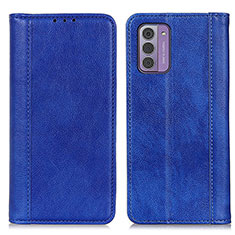 Handytasche Stand Schutzhülle Flip Leder Hülle N08P für Nokia G310 5G Blau