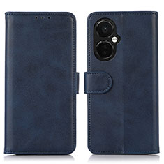 Handytasche Stand Schutzhülle Flip Leder Hülle N08P für OnePlus Nord CE 3 5G Blau