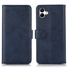 Handytasche Stand Schutzhülle Flip Leder Hülle N08P für Samsung Galaxy A04 4G Blau