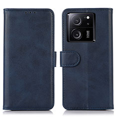 Handytasche Stand Schutzhülle Flip Leder Hülle N08P für Xiaomi Redmi K60 Ultra 5G Blau