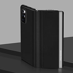 Handytasche Stand Schutzhülle Flip Leder Hülle Q01H für Xiaomi Mix Fold 5G Schwarz