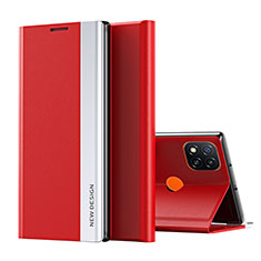 Handytasche Stand Schutzhülle Flip Leder Hülle Q01H für Xiaomi POCO C31 Rot