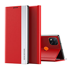 Handytasche Stand Schutzhülle Flip Leder Hülle Q01H für Xiaomi Redmi 9C Rot