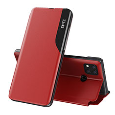 Handytasche Stand Schutzhülle Flip Leder Hülle Q02H für Xiaomi POCO C3 Rot
