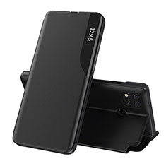 Handytasche Stand Schutzhülle Flip Leder Hülle Q02H für Xiaomi POCO C31 Schwarz